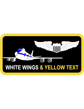 Image for 95 OSS E-4B Black Name Tag