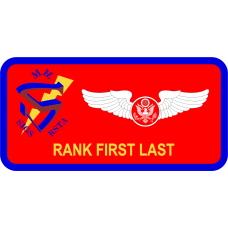 Image for 97 IS Special Signals Red Name Tag