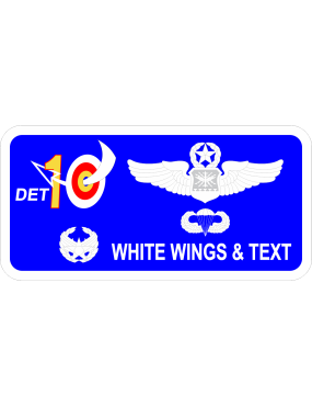 Image for Det 10, ACC TRSS Friday Blue Name Tag