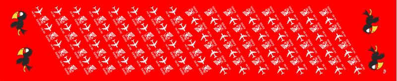 343 RS Ravens Flight Scarf, Offutt AFB