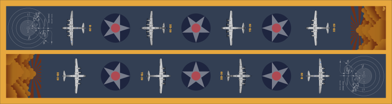 45 RS 2025 AF Ball Flight Scarf, Offutt AFB