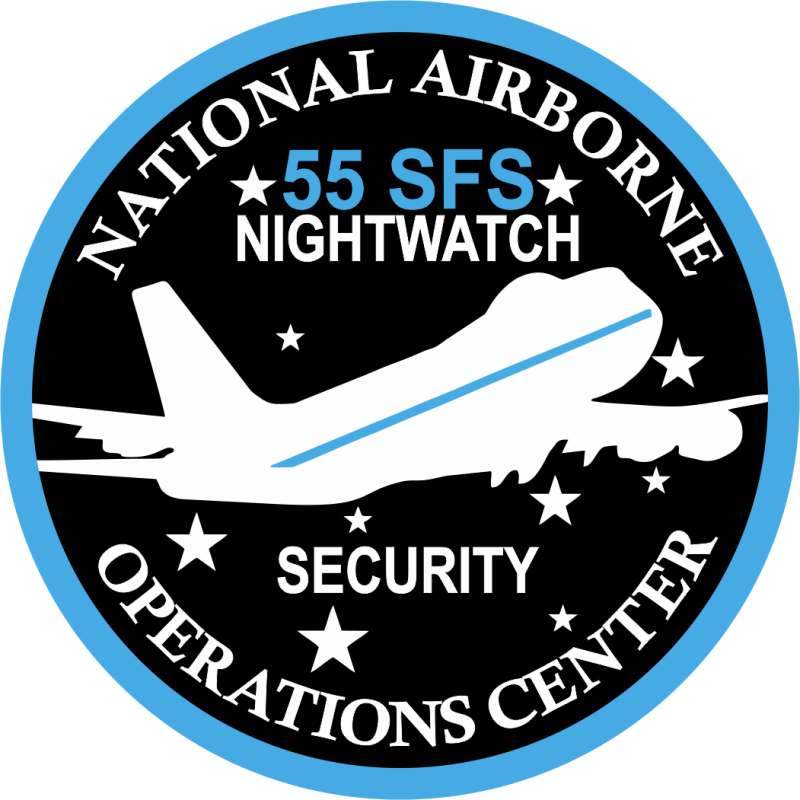 55 SFS Nightwatch PVC Patch - Glow-In-The-Dark