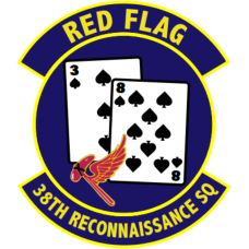 Image for 38 RS Red Flag Patch