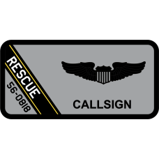 Image for 301 RQS Rescue 56-0818 Officer Call Sign Name Tag
