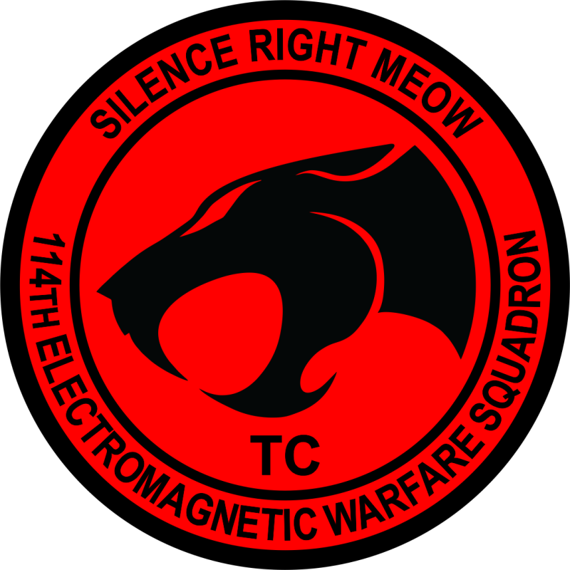 114 EWS Silence Right Meow Sticker