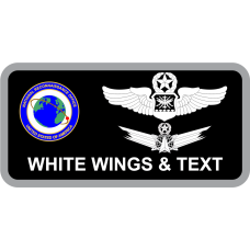 Image for NRO Black Name Tag