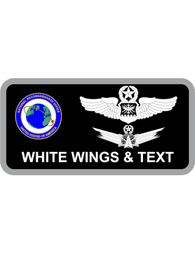 Image for NRO Black Name Tag