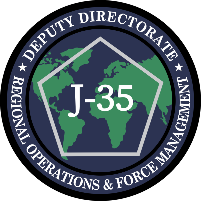 Pentagon Deputy Directorate J-35 Full Color Patch