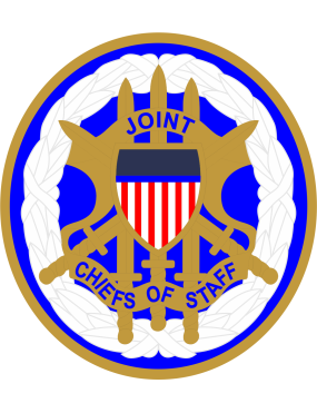 Image for Joint Chiefs Of Staff Full Color Patch 4" Oval 5 Swords