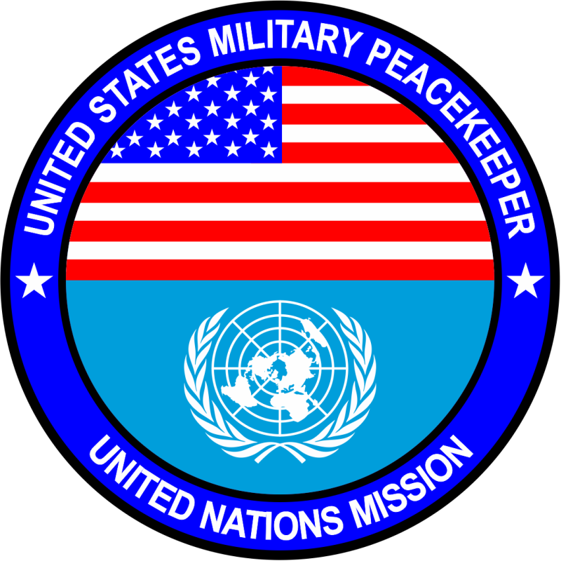 United States Military Peacekeeper Patch