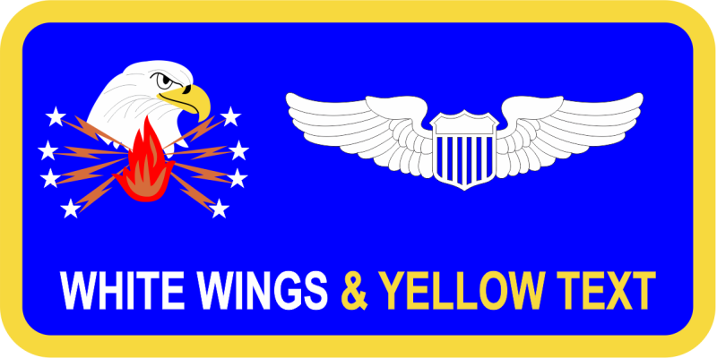 SAF/AQ Eagle Name Tag