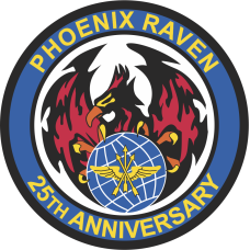 Image for Phoenix Raven 25th Anniversary Full-Color Sticker