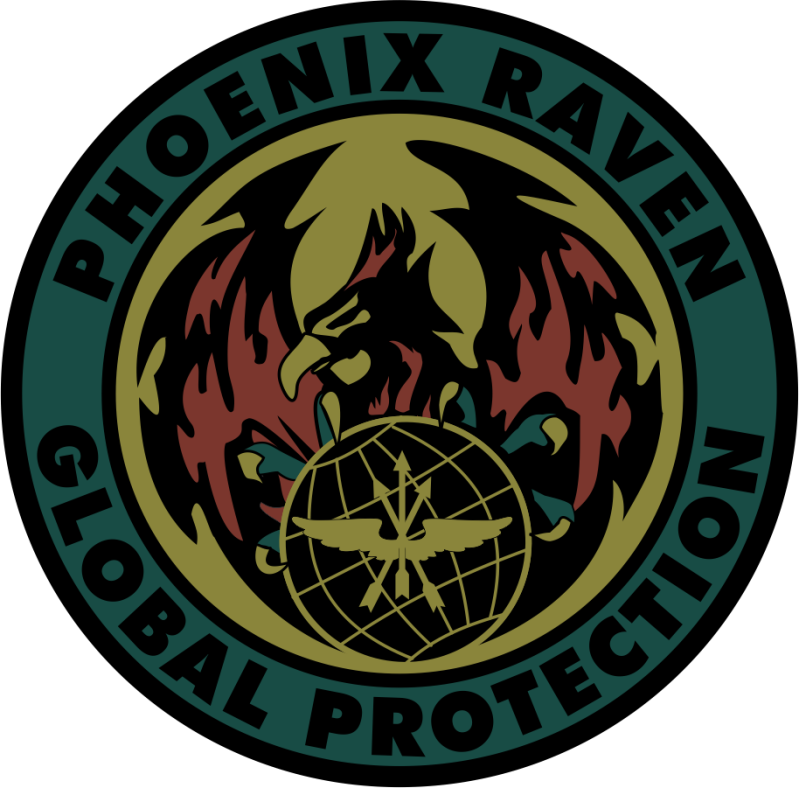 Phoenix Raven Subdued Green 3" Patch