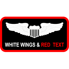 Image for 1 FTS Black Name Tag