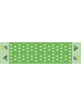 Image for 495 FS Checkered Flight Scarf, RAF Lakenheath
