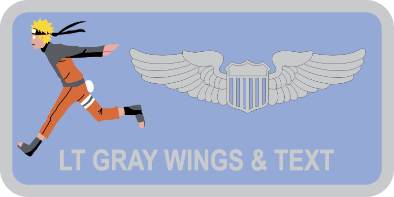 95 RS Naruto Name Tag