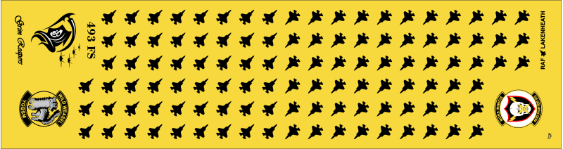 493 FS Flight Scarf, RAF Lakenheath 