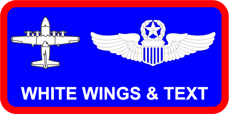 603 ASOC Aircraft Name Tag