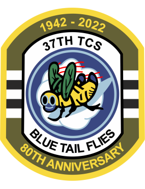 Image for 37 TCS Blue Tail Flies 80th Anniv Patch