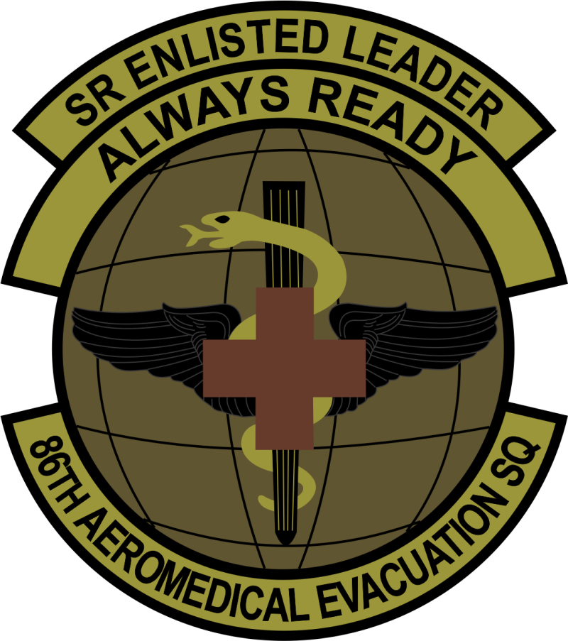 86 AES Sr Enlisted Leader OCP Patch