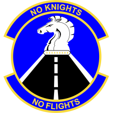 Image for 86 OSS No Knights No Flights Full Color Patch