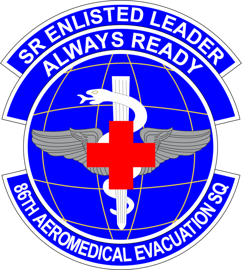 86 AES Sr Enlisted Leader Full Color Patch