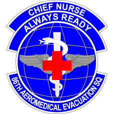 Image for 86 AES Chief Nurse Full Color Patch