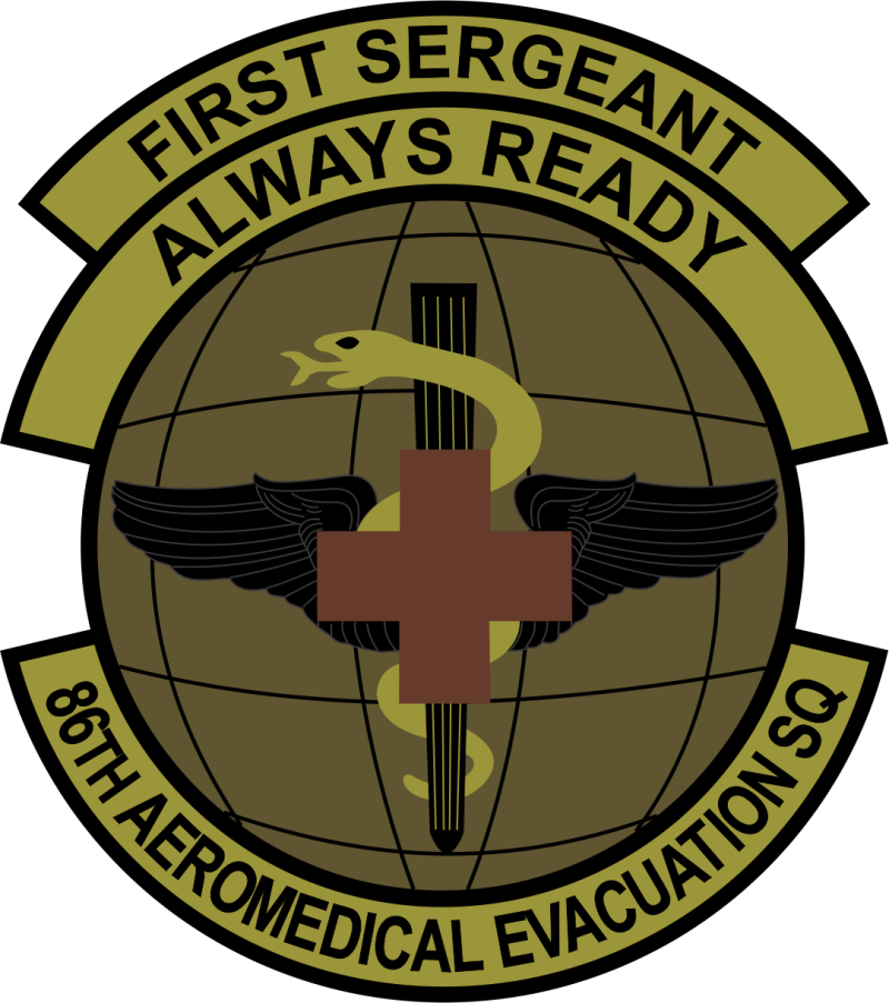 86 AES First Sergeant OCP Patch