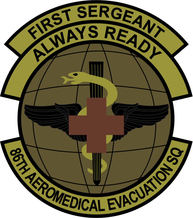 86 AES First Sergeant OCP Patch