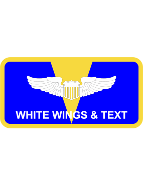 Image for 86 OG Yellow V Name Tag