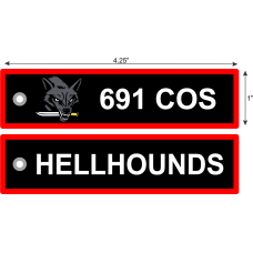 Image for 691 COS Hellhounds Key Chain