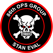 Image for 86 OG Skull Cross Bones STAN EVAL Full Color Patch