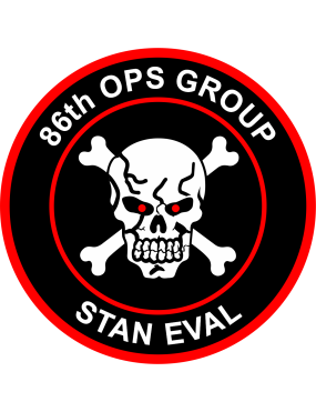 Image for 86 OG Skull Cross Bones STAN EVAL Full Color Patch
