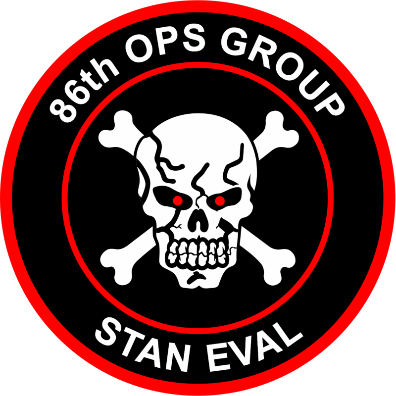 86 OG Skull Cross Bones STAN EVAL Full Color Patch