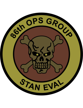Image for 86 OG Skull Cross Bones STAN EVAL OCP Patch