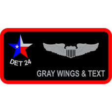 Image for Det 24 Texas Star Name Tag