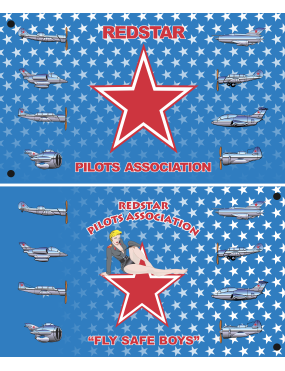 Image for Red Star Pilots Association Double-Sided Flag 3