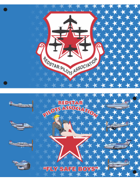 Image for Red Star Pilots Association V.2 Double-Sided Flag 3