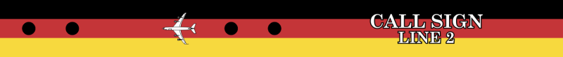 16 ACCS Germany Flag Bag Tag 