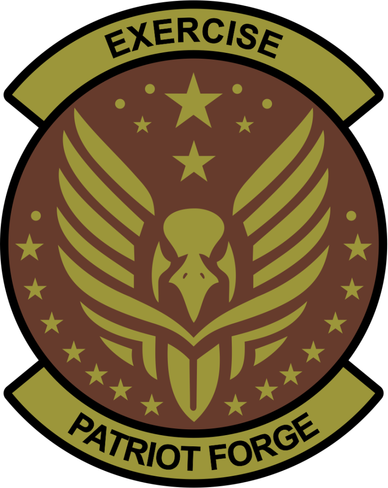 HQ AFRC A7 Exercise Patriot Forge OCP Patch