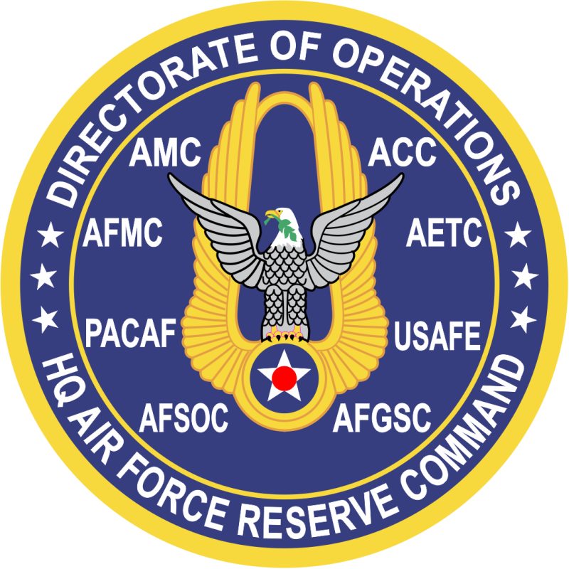 HQ AFRC Directorate of Operations Full Color Patch
