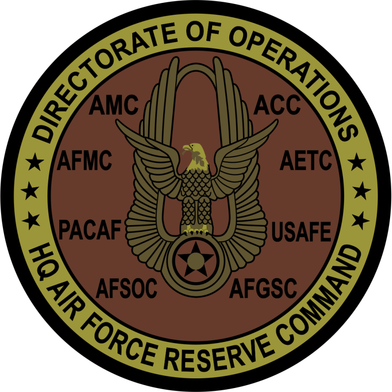 HQ AFRC Directorate of Operations OCP Patch