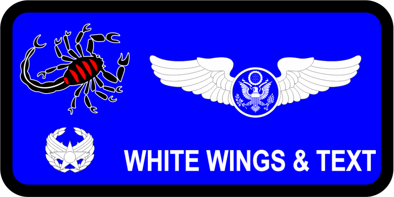 107 BMCS Blue Scorpion Mon-Thurs Name Tag