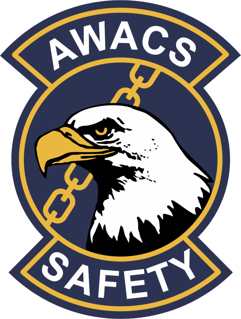 AWACS Safety Full Color Patch