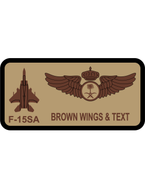 Image for King Faisal AB 29 SQ Name Tag