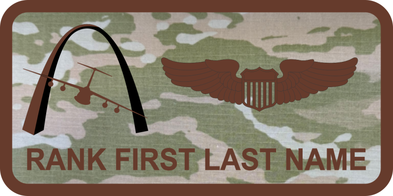 AMC/A3T C-5 with St Louis Arch OCP Name Tag