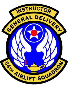 Image for 54 AS Full Color Instructor Patch