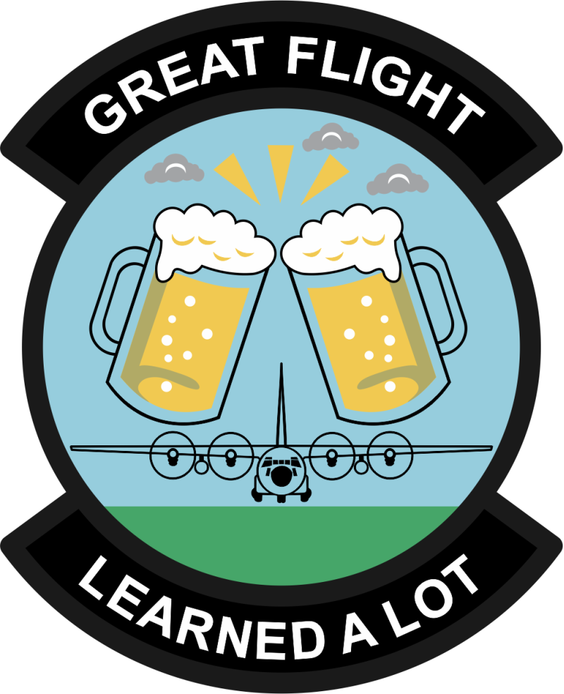 375 AES Great Flight Patch
