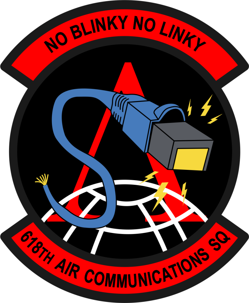 618 ACS No Blinky No Linky Full Color Patch