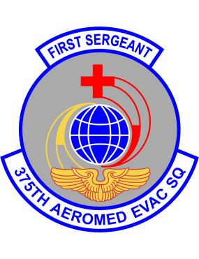 Image for 375 AES First Sergeant Full Color Patch